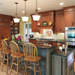 Traditional Kitchen Islands with Wood Material
