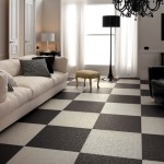 Black and white floor Decorations