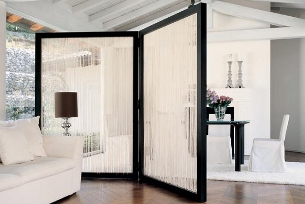 Modern room dividers decorating