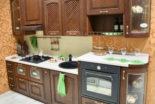 Small modular kitchen photos