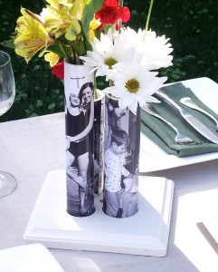 Bud Vase From A PVC Pipe