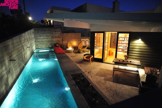 Pool Design Ideas for Small Backyards - 01 Go Long