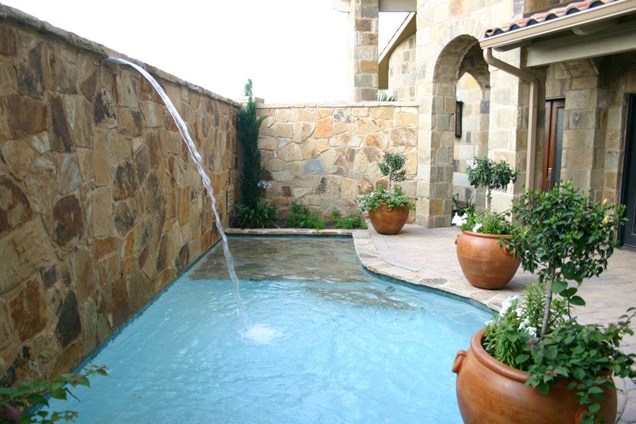 Pool Design Ideas for Small Backyards - 02 Shapely Curves